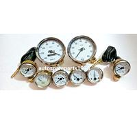 Smiths-52mm-Kit-Temp-Oil-Fuel-Oil Temp+Volt+Amp+rpm+speedmetro 100mm