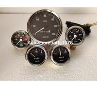 Smiths 52mm Kit Temp Olio Carburante Amp Controllo Tachimetro 0-120 Kmh 100MM