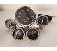 Smiths 52mm Kit Temp Olio Carburante Volt Manometro + 140-0KMH Tachimetro 100...