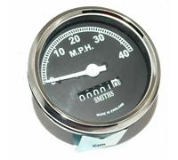 Smiths Contachilometri Replica Nero 0-40 MPH Per Royal Enfield Bullet