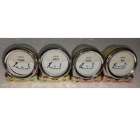 Smith's ETG lunetta cromata bianca 52 mm Indicatori di tensione temperatura...