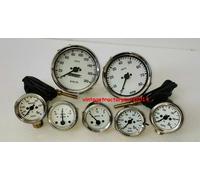 Smiths Gauge Kit TempOi FuelAmpOilTempSpeedometerTacho 100MM Replica 0-180KMH WC