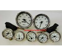 Smiths Gauge Kit TempOilFuelAmpOilTempSpeedometerTacho100MM Replica 140-0 MPH WC