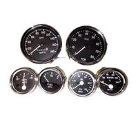 Smiths Kit Elec Temp Olio Fuel Amp Gauge Speedo0-180 mph Tachimetro0-80 100 m...