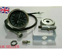 Smiths Replica 120 Mph Contachilometri + Drive & 35 " Pollici Cavo For Classic
