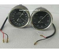 SMITHS REPLICA 150 MPH TACHIMETRO 8.000 RPM TACHIMETRO SPEEDO PER BSA NORTON ...