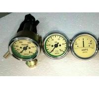 Smiths Replica 52 mm Temp Gauge Mechanical Oil (100 PSI) Gauge Amp crema YC