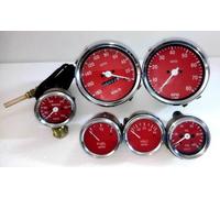 Smiths Replica 52mm-Kit-Temp-Oil Fuel Volt Gauge Tachimetro-Contagiri 100mm...