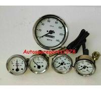 Smiths Replica 52mm Kit- Temperatura + Olio + Carburante + Amp Gauge + Tachim...