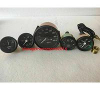 Smiths Replica 52mm Kit- Temperatura + Olio + Carburante + Amp Manometro + Ta...