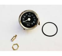 Smiths Replica 80mph 60mm Contachilometri, Acciaio Inox Bordo Per Royal Enfield,