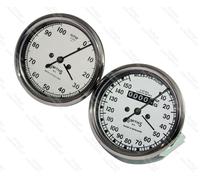 Smiths Replica Contachilometri 0-150 Mph E Metro Giri Per Royal Enfield