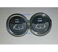 Smiths replica Electrical Gauge Kit lunetta cromata 52 mm Temp Fuel Gauge