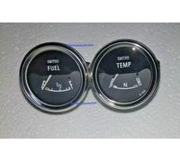 Smiths replica Electrical Gauge Kit lunetta cromata 52 mm Temp Fuel Gauge BC