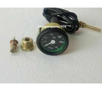 Smiths replica indicatore di temperatura dell'olio per auto d'epoca lunetta nera