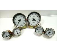 Smiths Replica Kit- Elec CH Temp +Oil PSI+ Carburante +Amp +Speedo+Tacho...