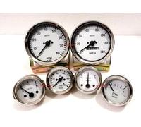 Smiths Replica Kit- Elec CH Temp +Oil PSI+ Carburante +Amp +Speedo+Tacho...