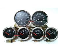 Smiths Replica Kit- Elec Temp + Oil + Fuel + Volt Gauge+Speedo + Tacho 85 mm ME