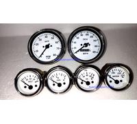Smiths Replica Kit - Elec Temp Olio Fuel Volt Gauge Speedo 0-180 mph Tachimet...