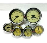Smiths Replica Kit- ElecCH Temp +Oil PSI+ Carburante +Amp +Speedo+Tacho100...