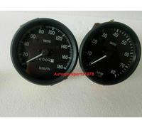Smiths replica Manometri kit 100 mm speedo tacho lunetta nera