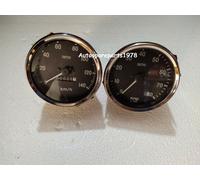 Smiths Replica Speedometro 0-140 KMH con 0-80 RPM 100 mm BC