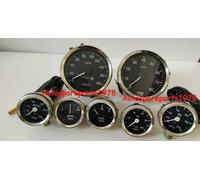 Smiths ReplicaKit 2" Temp F Olio Fuel AmpGauge + 4" Speedo 0-180KMH + 0-80RPM...