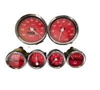 Smiths Riproduzione Kit- Elec Temp + Olio + Carburante + Amp +Speedo 180-0MPH+