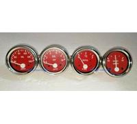 Smiths Riproduzione Kit- Elec Temperatura +Olio + Carburante + Amp Gauge RC