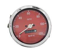 Smiths Tachimetro Rosso Viso Cromo Lunetta 100 MM