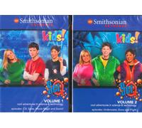 Smithsonian Networks Kids Educational Adventures in Science & Technology - 6 Episodes - CSI , Spies , Movie Magic , Underwater , Snow , Flight - 2 Disc Set : 184 Minutes