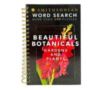 Smithsonian Word Search Beautiful Botanicals Gardens and Plants (Anello, filo)