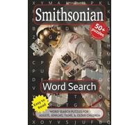 Smithsonian Word Search Puzzle Book: Word searches with easy-to-read print about the Smithsonian Institution, Natural Museum, and More. 6x9 inches, ... Gift for Vacations, Holidays and Free Times.
