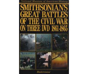 Smithsonian's Great Battles of the Civil War DVD on Three DVD 1861-1865