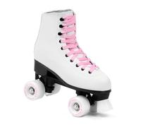 SMJ sport Pattini a rotelle da donna, classici e retrò, cuscinetti a sfera ABEC7, bianchi, per ragazze, pattini in linea, taglie 35, 36, 37, 38, 39, 40, 41