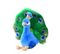 SMJWH Peluche vibrante a forma di pavone con a ventaglio esponibile - Morbido animale peluche, perfetto come regalo for e for le occasioni festive
