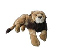 SMJWH Realistico peluche di leone, grande, peluche maschio del re della giungla, bambola morbida for e decorazioni for la casa