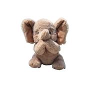 SMJWH Simpatico peluche a forma di elefante Peekaboo, morbido e coccoloso animale di peluche, adorabile bambola elefante che gioca a nascondino, giocoso e coccoloso giocattolo for, 22 cm