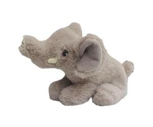 SMJWH Simpatico peluche a forma di elefante, realistico piccolo elefante di peluche, morbida e coccolosa bambola a forma di elefante for, mini regalo da 20 cm