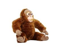 SMJWH Simpatico peluche Gorilla, bambola di morbida for | Simpatica mascotte della scimmia della giungla, regalo di compleanno ideale, perfetta for la decorazione, il gioco e il