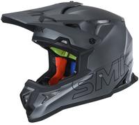 SMK Allterra Casco da motocross, nero-grigio, taglia 2XL per maschi