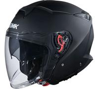 SMK GTJ, casco jet M male Nero Opaco