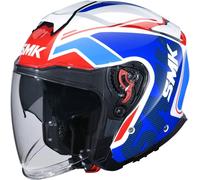 Casco Jet SMK GTJ Tourer Bianco Rosso XL