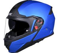 SMK Gullwing Solid, casco flip up XL male Opaco Blu/Nero