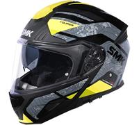 SMK Gullwing Navigator Casco, grigio/giallo, Taglia L (59)