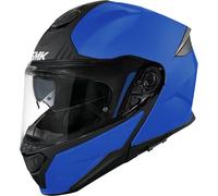 SMK Gullwing Solid, casco flip up S male Opaco Blu/Nero