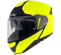 SMK Gullwing Solid, casco flip up XL male Fluo Giallo/Nero
