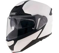 SMK Gullwing Solid, casco flip up XXL male Bianco/Nero