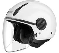 SMK Laminar Solid, casco aperto XXL male Bianco