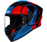 §Casco Integrale SMK Stellar Faro Blu-Rosso§